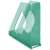 Esselte Colour Breeze green plastic magazine file, 68mm spine
