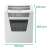 LEITZ IQ Office P5 paper shredder, white, 10 sheets, 23 liter bin, security level P-5