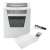 Leitz IQ Office P5 paper shredder, shredding confidential documents, security level P-5, with instructions for use