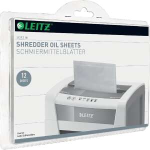 Opakowanie LEITZ Shredder Oil Sheets, 12 arkuszy - Akcesoria do usuwania odpadów