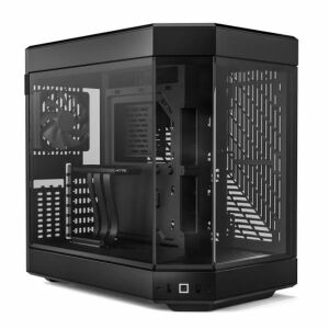 HYTE Y60 Black Tower PC Case with Glass Side Panel - Computer Case
