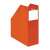 Oranžový VICTORIA OFFICE priečinok na časopisy, 90 mm chrbát, kartón, na ukladanie dokumentov A4