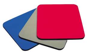 FELLOWES Tapet de mouse cu husă textilă, FELLOWES, roșu 31558341 Mousepad