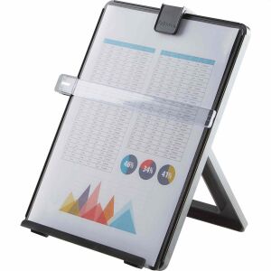 FELLOWES Workstation irattartó, asztali, fekete, állítható szög - Fellowes