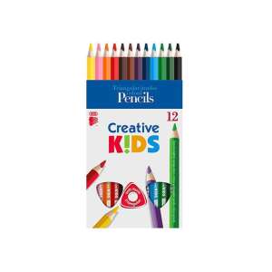 ICO: Creative Kids háromszögletű színes jumbo ceruza 12 db-os 85625927 Esernyőtartók