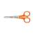 Fiskars Classic orange Bastel Schere, 13 cm, Klingen aus rostfreiem Stahl