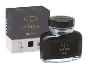 Parker Quink Black Ink Bottle, 57ml - Office Supplie & Stationery