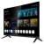 Angled view of Sencor 32-inch webOS Smart TV with home screen