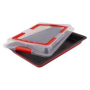 Lamart Dolce LT3102 Backform mit Deckel, 42,3x29,2 cm - Backformen