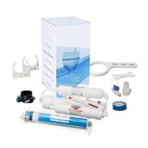 Aquafilter Akvárium RO Vízszűrő, RX-AFRO3-AQ, fordított ozmózis rendszer akváriumokhoz, előszűrők, RO membrán, szerelési tartozékok és szerszámok - Aquafilter