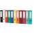 Assortment of VICTORIA OFFICE A4 ring binders in various colors
