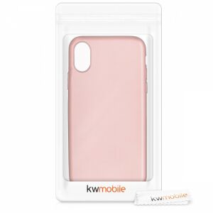 KWmobile iPhone X/XS Rose Gold Silicone Case in Packaging - Nonbrand Phone Case