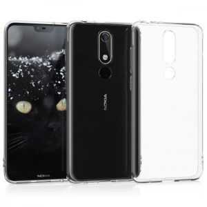 kwmobile priehľadný obal pre Nokia 5.1 Plus - viac pohľadov - Kwmobile Puzdrá na telefóny