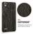 Oppo F1 phone case, brown wood grain design, protective cover