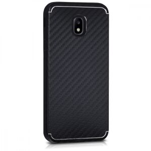 KWmobile Samsung Galaxy J3 (2017) Black Carbon Fiber Case - Phone Case