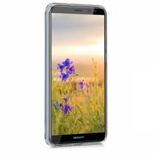 kwmobile Huawei Mate 10 Lite husă silicon transparentă cu model floral - Kwmobile Huse telefon