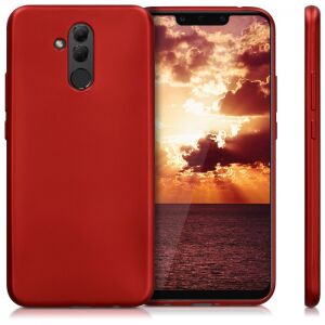 kwmobile Red Silicone Case for Huawei Mate 20 Lite - Phone Case