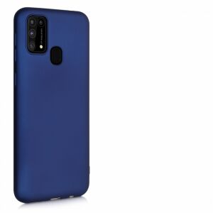 kwmobile Samsung Galaxy M31 etui silikonowe niebieskie - Artykuły techniczne i elektronika