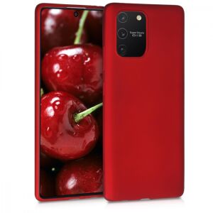 kwmobile Red Silicone Case for Samsung Galaxy S10 Lite - Phone Case