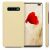 kwmobile Samsung Galaxy S10+ Light Yellow Silicone Case with phone