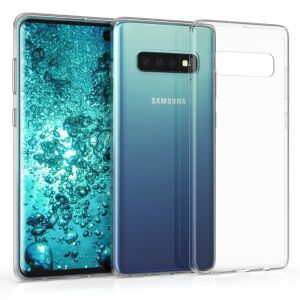 kwmobile Прозрачен силиконов калъф за Samsung Galaxy S10+ - Технически статии и електроника