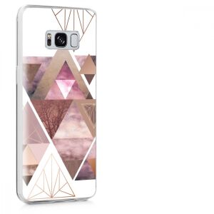 kwmobile Силиконов калъф с геометричен модел за Samsung Galaxy S8 - Технически статии и електроника
