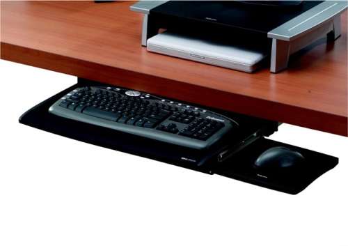 FELLOWES Tastaturhalter, ausziehbar, FELLOWES "Office Suites™ Deluxe"