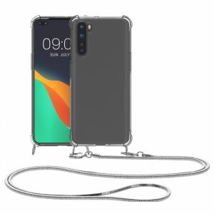 Kwmobile OnePlus Nord clear case with neck strap - Phone Case
