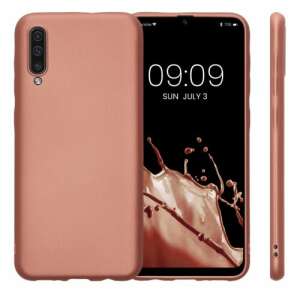 Husa Kwmobile pentru Samsung Galaxy A50, Silicon, Roz, 48056.211