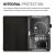 kwmobile Black Faux Leather Tablet Case for Acer Iconia One 10 B3-A30, integral protection