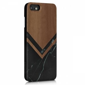 kwmobile iPhone 6/6S Protective Case - Wood and Marble Style - Nonbrand Phone Case