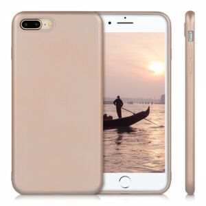 kwmobile iPhone 7/8 Plus Różowo-złote Silikonowe Etui - Nonbrand Kontakty telefoniczne