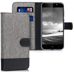 kwmobile ZTE Blade A6 Textil Tok - Szürke