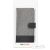 kwmobile ZTE Blade A6 Grey Textile Wallet Case in Packaging