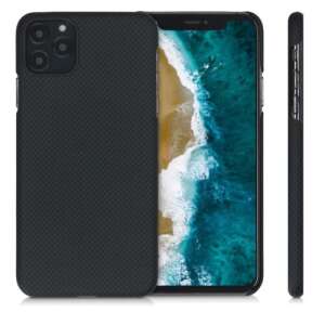 Black Aramid Case for Apple iPhone 11 Pro Max - Nonbrand Phone Case