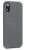 kwmobile iPhone XR Gray Fabric Case - Angled View