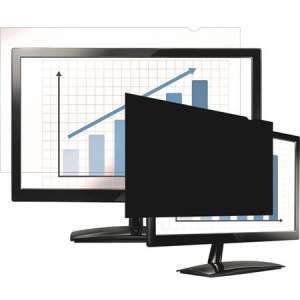 FELLOWES Monitorszűrő, betekintésvédelemmel, 527x297 mm, 23,8", 16:9, FELLOWES "PrivaScreen™", fekete 31559003 