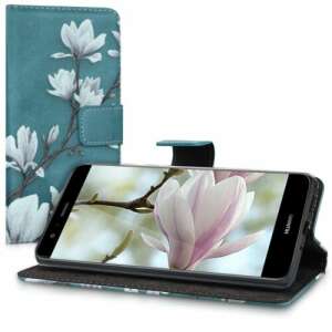 Huawei P10 Lite Case, Eco Leather, Blue, 41368.11