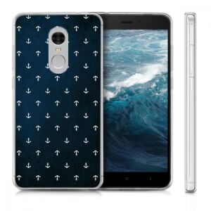 Xiaomi Redmi Note 4 with kwmobile Anchor Case and side view - Phone Case