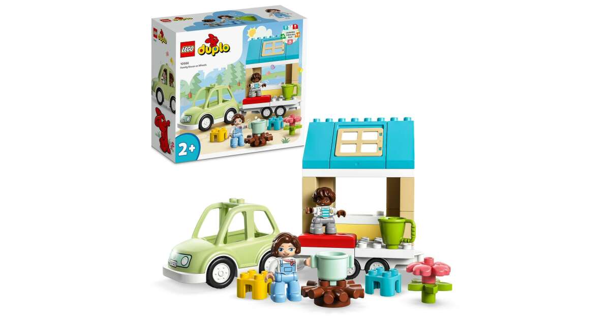 LEGO DUPLO Town Family house on wheels 10986 Pepita