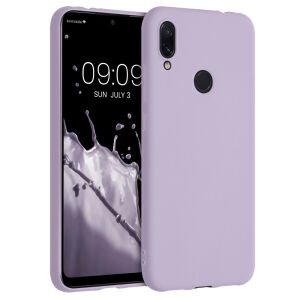 kwmobile Xiaomi Redmi Note 7/7 Pro Purple Phone Case - Protective Silicone Cover - Phone Case