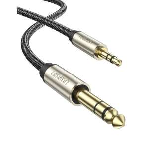 UGREEN AV127 3.5mm to 6.35mm TRS Stereo Audio Cable, 5m, grey - Computers and Accessory