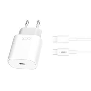 Wandladegerät + USB-C-Kabel XO L91EU 25W, weiß (L91EU + USB-C) 58440636 Ladegeräte für Telefone