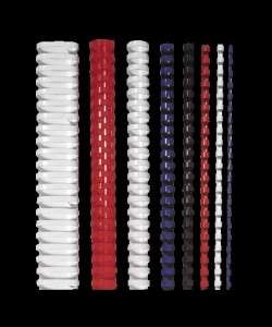 FELLOWES Spirale, Kunststoff, 8 mm, 21-40 Blatt, FELLOWES, 25 Stück, weiß 31559165