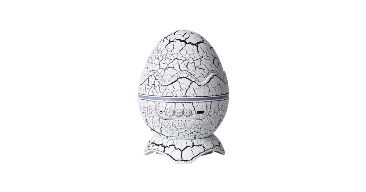 Nočná lampa Dino Egg s funkciou bieleho šumu a vstavaným reproduktorom / ZMR-LMP-4 58445786