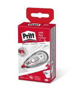 Rolka naprawcza HENKEL, 6 mm x 12 m, do wielokrotnego napełniania, HENKEL "Pritt Refill Roller" 31559307 - Rolka do rozwiązywania problemów