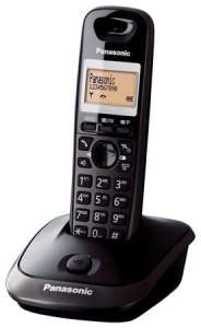 Panasonic KX-TG2511HGT cordless phone, black - Office technology