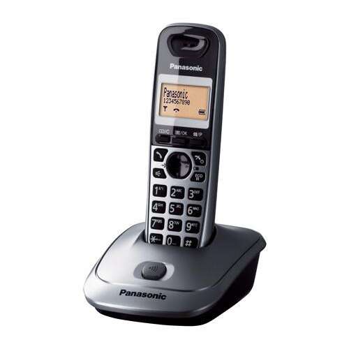Bezdrôtový telefón PANASONIC PANASONIC &rdquo;KX-TG2511HGM&rdquo;, sivý