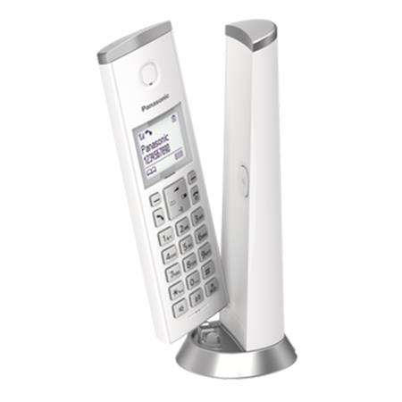Bezdrôtový telefón PANASONIC, PANASONIC, "KX-TGK210PDW DECT", biely