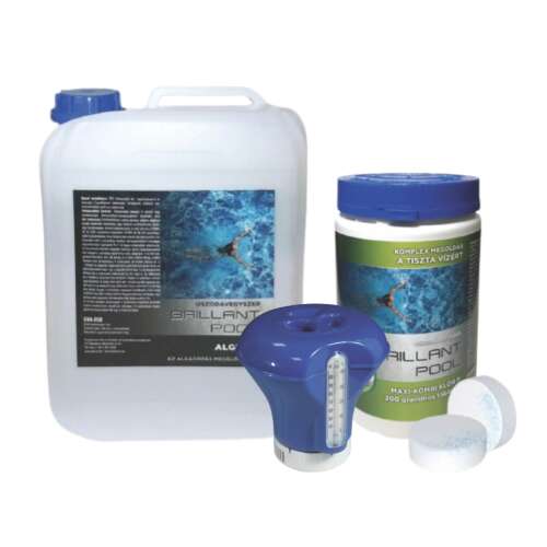 Brillant induló medence vízkezelő szett - nagy